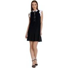 VIVE Chère Camille Short Dress - Black/White