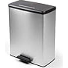 Curver DECO DUO BIN papperskorg, plast, metallic, 2