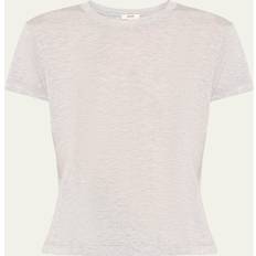 Agolde Gray Adine T-Shirt Grey Heather Grey