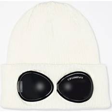 C.P. Company Bonnets C.P. Company White Goggle Beanie GAUZE WHITE UNI