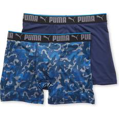 Puma Men Men's Underwear Puma Men's Sportstyle Camo Print Boxer Brief Pack 15665 HisRoom.com