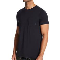 Saxx Tops Saxx Saxx Underwear Men's Sleepwalker Short Sleeve Pocket Tee in Black SXSC32 HisRoom.com