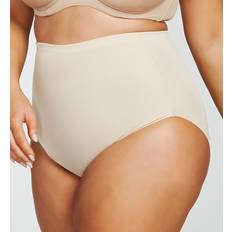 5XL Panties Naomi & Nicole Women's Plus Unbelievable Comfort Brief in Warm Beige 7784 HerRoom.com