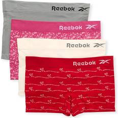 Reebok Panties Reebok Women's Seamless Boyshort Panty Pack in Crimson/Pink/Berry 213UH17 HerRoom.com