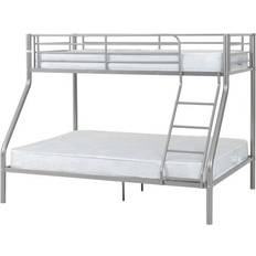 Bunk Beds SECONIQUE Triple Sleeper Silver Bunk Bed 147x200cmcm