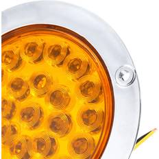 Greenzech Yellow 24 LEDs 10-30V Indicator Stop Rear Tail