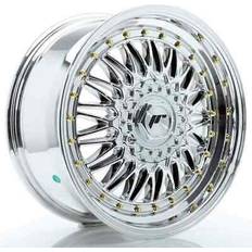Japan Racing JR9 Bright Chrome 7.5x17 4/100/108 ET35 B74