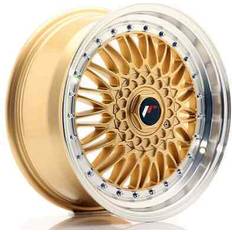 Japan Racing Bilfälgar Japan Racing 4x japan racing jr9 17x7,5 et35 4x100/114 gold 17 zoll alufelgen rims rs