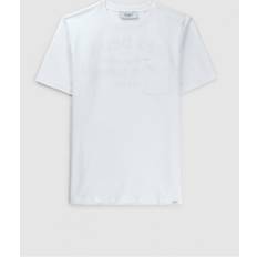 Les Deux T-shirts Les Deux Supplies T-Shirt In White Dark Purple XL, Colour: