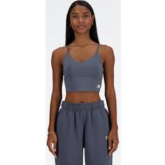 New Balance Women Bras New Balance Damen NB Harmony Light Support Sports Bra in Grau, Poly Knit, Größe