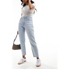 Abercrombie & Fitch Women Jeans Abercrombie & Fitch Curve Love Mom Fit Jeans Light Blue Wash