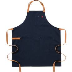 Hedley & Bennett Hedley & Bennett Essential Apron Blue (83.8x76.2cm)