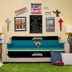 Loose Covers Pegasus Teal Jacksonville Jaguars Protector Loose Sofa Cover