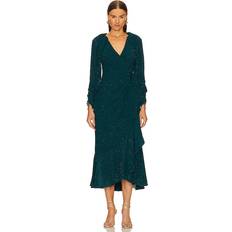 ASTR The Label Zenaida Dress in Green. S, XS