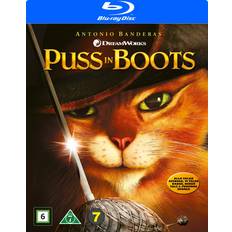 Den Bestøvlede Kat Puss In Boots Blu-Ray