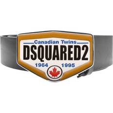 DSquared2 Herr Skärp DSquared2 Läder Twins Bälte - Svart
