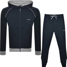Boss men tracksuit BOSS BOSS Lounge Hooded Tracksuit Navy