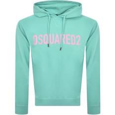 DSquared2 Women Jumpers DSquared2 Logo Pullover Hoodie Blue