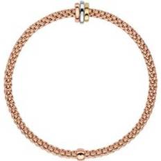 XS Bracelets Fope Flex'it Prima 18ct Rose Gold Bracelet