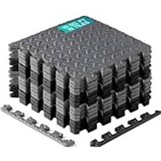 Yes4All Bme Premium 12 x 12 x 0.45 Thick EVA Interlocking Foam Floor Tiles