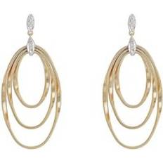 Marco Bicego Marrakech Onde Earrings - Gold/Diamonds