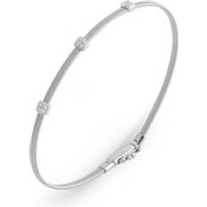 Diamond - Gold Bracelets Marco Bicego Masai 18ct White Gold 0.09ct Diamond Bracelet