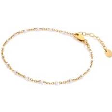 Hot Diamonds Gioielli Hot Diamonds x Jac Jossa Gold Plated Sterling Silver Ocean White Bracelet