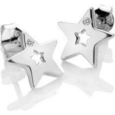 Hot Diamonds Orecchini Hot Diamonds Amulet Sterling Silver Star Earrings TITLE Silver