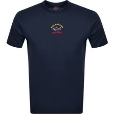 Paul & Shark And Logo T Navy