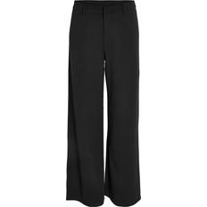 Noisy May Bob Elastic Wide Pants - Schwarz