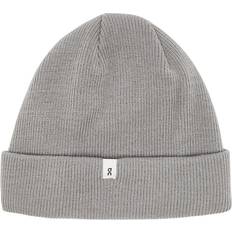 On Beanies On Ribbed Wool Beanie Grey