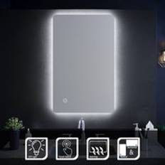 Bathroom Furniture Elegant Vertical Horizontal Mirror Illuminated