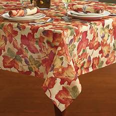 Orange Cloths & Tissues Elrene Home Fashions Harvest Festival Fall Printed Tablecloth Orange (213.36x152.4)