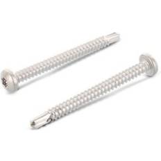 4,2X19 DIN 7504-N rustfri panhoved pladeskrue borespids