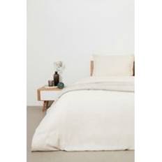 Lino Fundas nórdicas Panda London Bamboo & French Complete Double Duvet Cover Beige