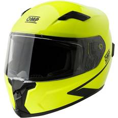 OMP Full Face Helmet CIRCUIT EVO2 Yellow Fluorescent