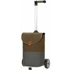 Carrelli della spesa Andersen Trolley 'Unus Priya ' cognac grigio sfumato oliva One Size