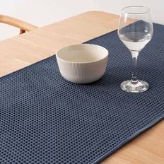 Grey Tablecloths Belum Waffle Grey Table Runner 45 x 140 cm Tablecloth Grey