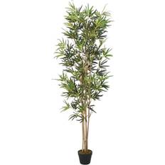 Plantes Artificielles vidaXL Bambou Artificiel 368 Feuilles 80 cm Vert Plante Artificielle