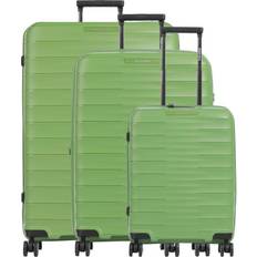 Grün Koffer-Sets Travelite Mooby 4-Rollen Trolley Set