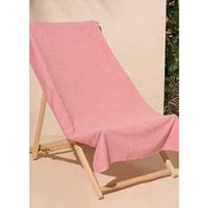 Polyester Serviettes de bain Brentfords Plain Microfibre Quick Bath Towel Pink