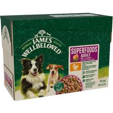 James Wellbeloved Adult Hypoallergenic Superfoods Pouches Turkey