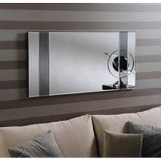 Yearn Mirrors Tinted Bevelled Panelled Wall Mirror