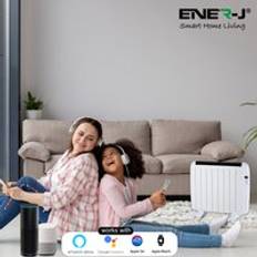 ENER-J Smart WiFi Radiator Heater 1200W, White Body