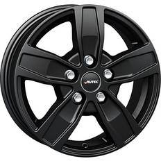 16 tuumaa Auton vanteet Autec Quantro Dull Black 6.5x16