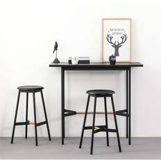 Black Dining Sets Home Source Harvey Bar Dining Set