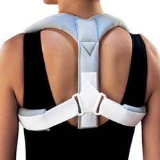 Posture Assisting Figure 8 Clavicle Shoulder Adjustable Support Brace Gray Gray