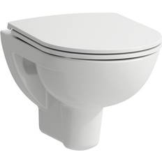 Laufen Pro Wand-Tiefspül-WC H8219524000001 spülrandlos, 36x49cm, Ausladung kurz, weiß LCC