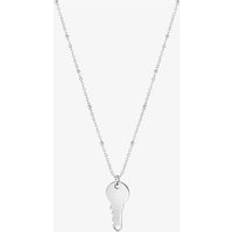 Nomination Necklaces Nomination Sempre Con Me Engravable Key Necklace 029701/020 Silver