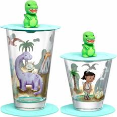 Maschinenwaschbar Becher Leonardo Bambini Avventura Children's Cups Dinosaur 2-pack